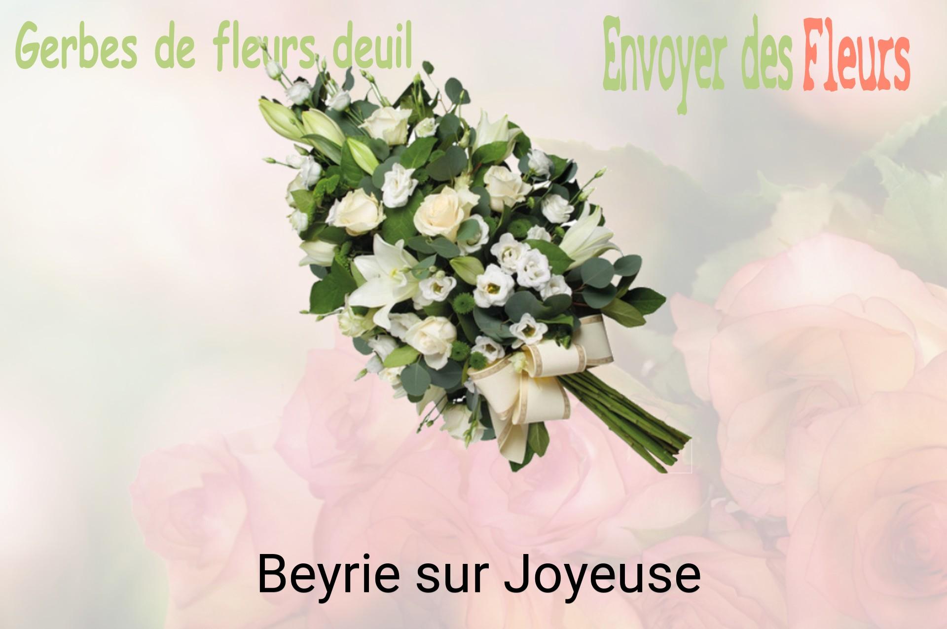 Gerbe de fleurs de deuil livrée à Beyrie-sur-Joyeuse